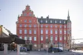 Petersenska huset på Munkbron i Gamla stan i Stockholm 