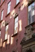 Petersenska huset på Munkbron i Gamla stan i Stockholm 