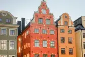 Byggnader på Stortorget i Gamla stan, Stockholm 