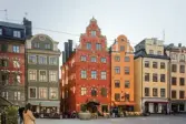 Byggnader på Stortorget i Gamla stan, Stockholm 