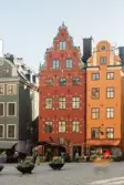 Byggnader på Stortorget i Gamla stan, Stockholm 