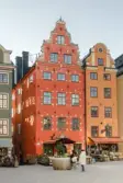Byggnader på Stortorget i Gamla stan, Stockholm 