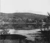 Leksand. Tibble. Från Brinken nedaom Övermo.

