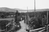 Leksand. Leksand sn. Hjul till tröskvandring Kyrkbo.

