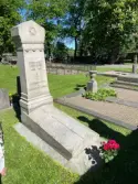 Vänersborg. Kapellkyrkogården, Johan Adolf Andersohns grav.