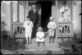 Karl Valdemar Johansson med familj