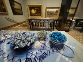 Vänersborgs museum. Invigning av utställningen Aqua Blå