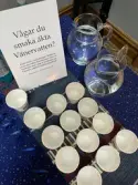 Vänersborgs museum. Invigning av utställningen Aqua Blå
