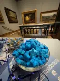 Vänersborgs museum. Invigning av utställningen Aqua Blå