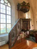 Hälsingtuna kyrka, predikstol.