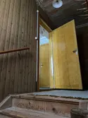 Kungsbergs bönhus, trappan upp till övre hallen.