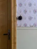 Kungsbergs bönhus, kök i lägenheten på första våningen.