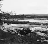 Djura, Leksand. Gråda. Ruin av brunnen skvalta.

