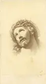 Illustration av Jesus Kristus med törnekrona efter ett känt konstverk av Guido Reni, italiensk målare.