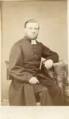 Porträtt av Johan Leonard Elfblad, präst och missionär.