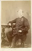 Porträtt av Carl Johan Forslund, kyrkoherde.