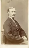 Mansporträtt. Text baksida kort: Andersson, missionär.