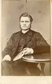 Porträtt av Erik Emil Hedenström, missionär.