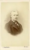 Mansporträtt. Text baksida kort: Den 25 september 1868.