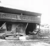 Leksand, Lisseby. Leksands hembygdsmuseum. Härbre.

