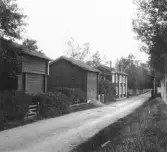 Leksand, Noret. Apoteksgatan med Samuelssonska gården.