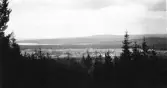 Leksand. Heden. (från Valborgsmässgläntan på Lockberget.)

