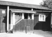 Leksand. Boda, yttre. Fräsgården. Klästugutrappa. (klädstugatrappa)

