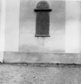 Leksand. Kyrkan. Tavla på Leksands kyrkas korvägg.

