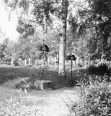 Leksand. Kyrkan. Gravvårdar.

