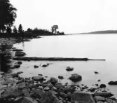 Leksand. Grytnäsdalen. Östanviken vid Grytnäs fridlyst d. 9/2 1929.


