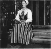 Leksand. Leksand sn. Spegel Anna berättar.

