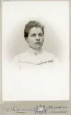 Kvinnoporträtt.