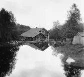 Nyhyttan. Grytnäs. Kvarnen, kvarndamm och kvarn.

