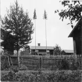 Gagnef. Gräv. Brudgranar. Brudgården i Brända.

