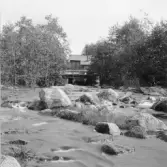 Gagnef. Gråda. Vadmalsstampen vid Gråda kanal.

