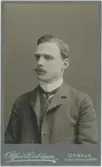 Kabinettsfotografi - Wilhelm Brusewitz, Uppsala 1907