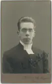 Kabinettsfotografi - E Rudberg, Uppsala 1909