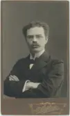 Kabinettsfotografi - E Linderholm, Uppsala 1908