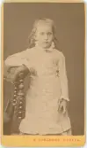 Kabinettsfotografi - Ida de Wahl från Skokloster, Uppsala