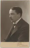 Kabinettsfotografi - Erik Thegelström, Uppsala 1917