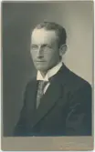 Kabinettsfotografi - Karl Bernander, Uppsala 1917