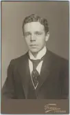 Kabinettsfotografi - Sigfrid von Engeström, Uppsala 1917