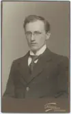 Kabinettsfotografi - Torsten Bohlin, Uppsala 1917