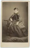 Kabinettsfotografi - Carolina Gustava Bernhardina Graak, Stockholm