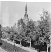 Mora, Mora strand. Mora kyrka.

