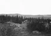 Mora. Åmberg. Fuluberg i bakgrunden.

