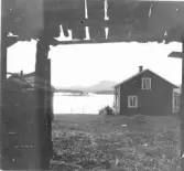 Mora. Isunda. Gesundaberget och holmar i Vikaviken.


