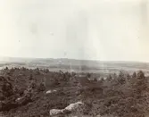 Vy över landsbygden vid Älvkarleby, omkring 1906 (enligt text i album).