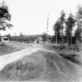 Hedemora. Garpenberg. Bruket. Herrgård. Majstång. 1929-1930.