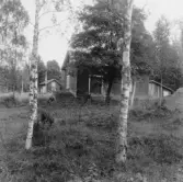 Hedemora. Garpenberg. Hesshyttan. Gruvsjön från Wennbergs i Hesshyttan. 1929-1930.